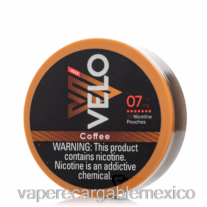 Vape Recargable Velo Bolsas De Nicotina - Café 7 Mg